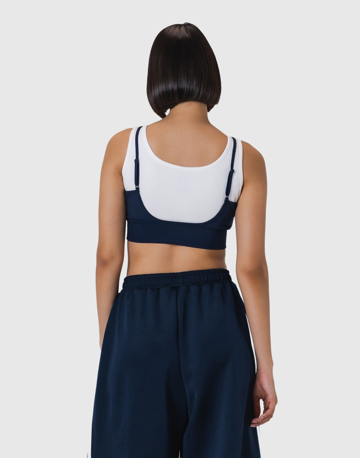 LÝFT Fake Layered Bratop - Navy
