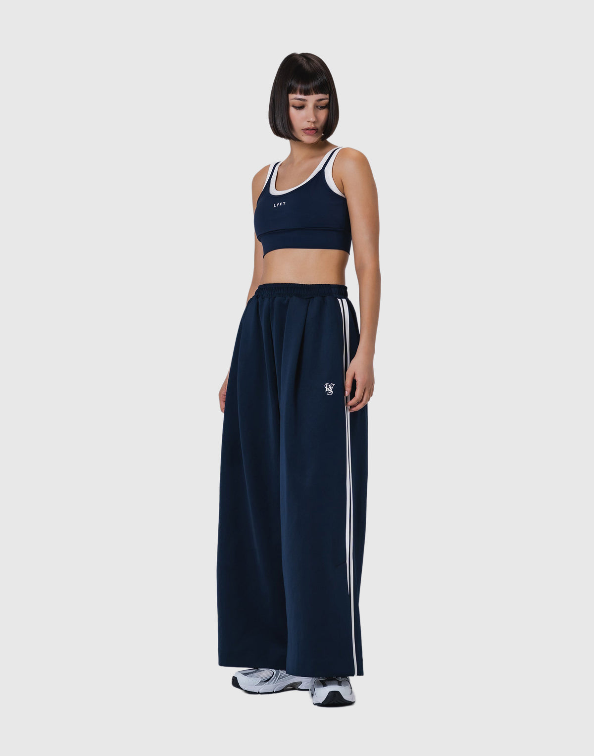 LÝFT Fake Layered Bratop - Navy
