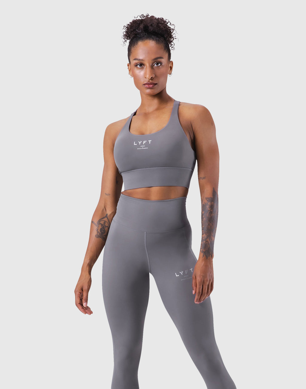 LÝFT Cross Strap Bratop - D.Grey