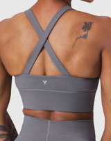 LÝFT Cross Strap Bratop - D.Grey