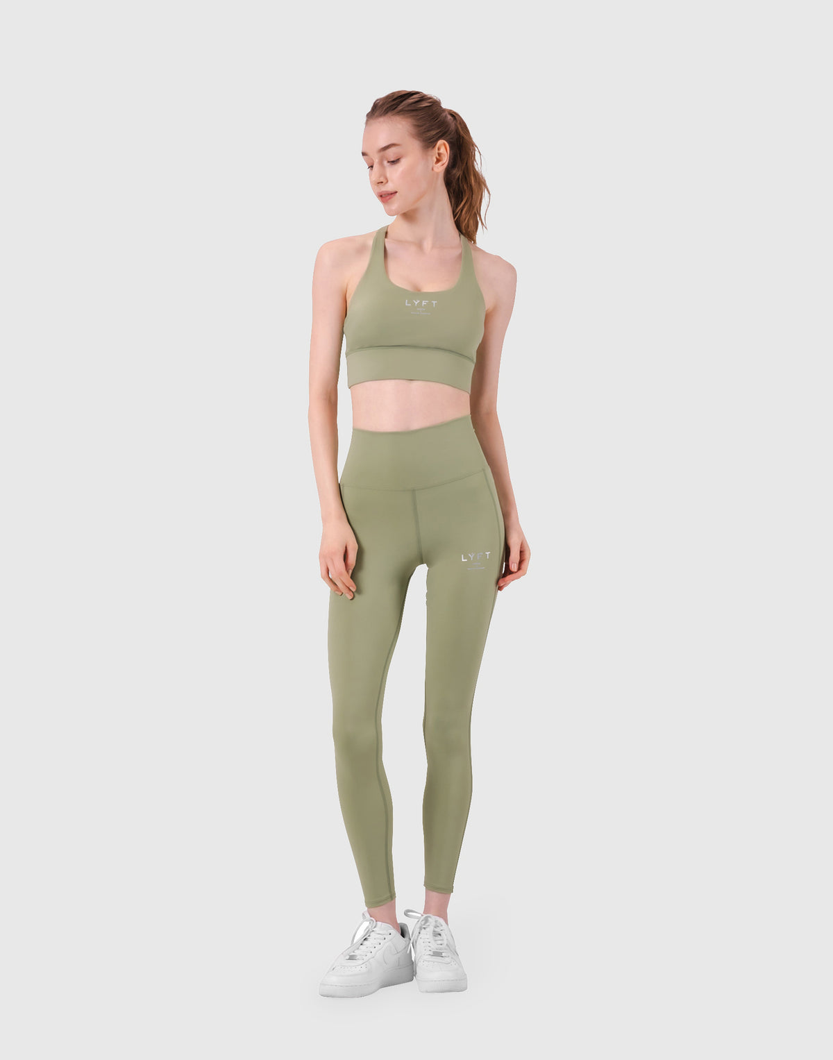 LÝFT Cross Strap Bratop - Olive