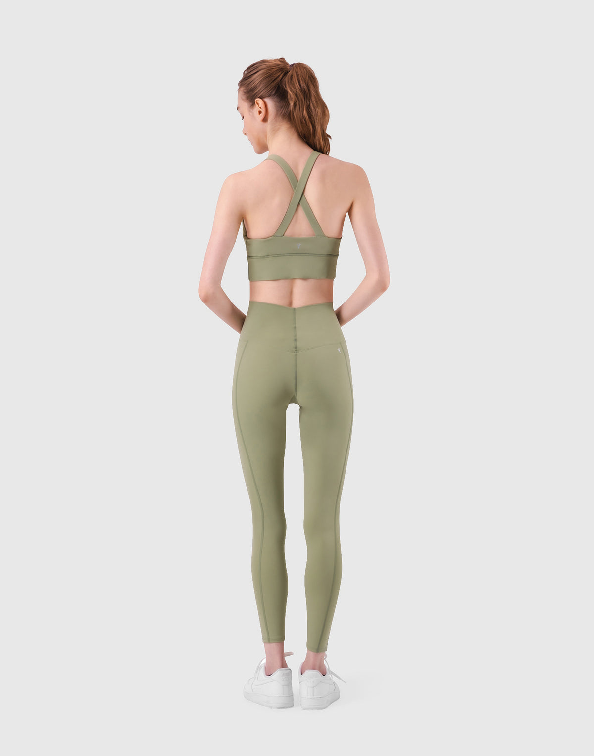 LÝFT Cross Strap Bratop - Olive