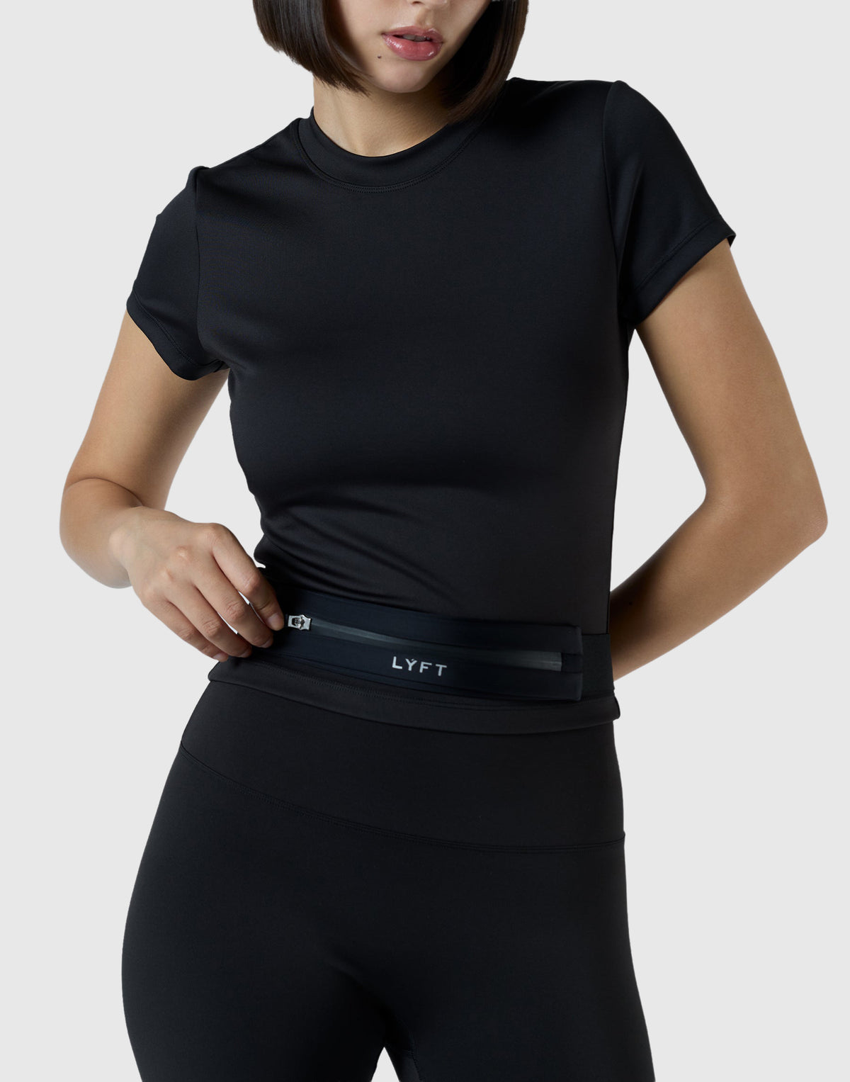 LÝFT Slim Belt Bag - Black