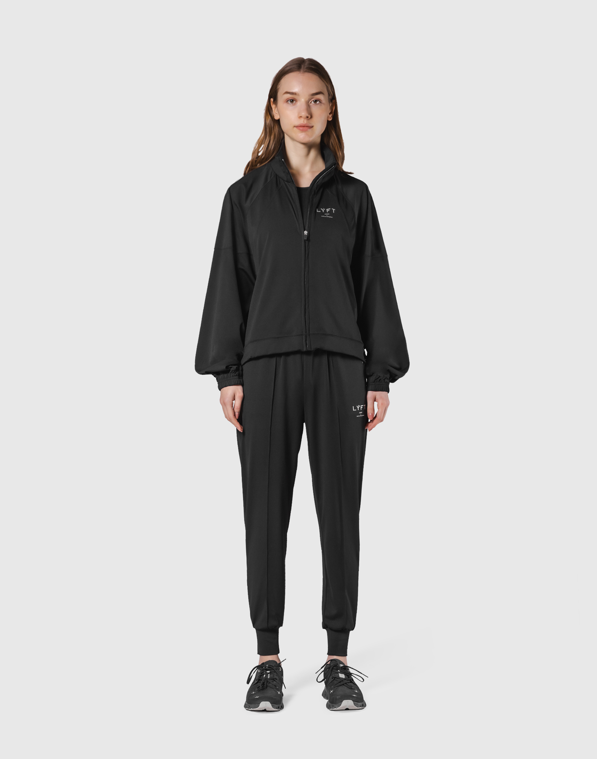 Stretch Wide Track Jacket 2 - Black