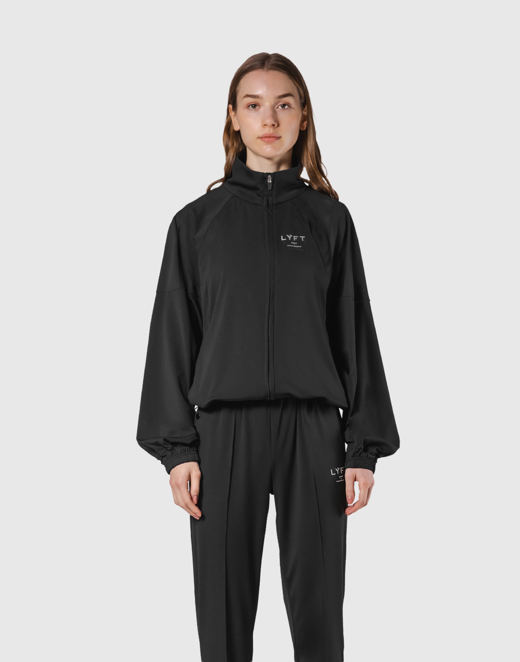 Stretch Wide Track Jacket 2 - Black – LÝFT