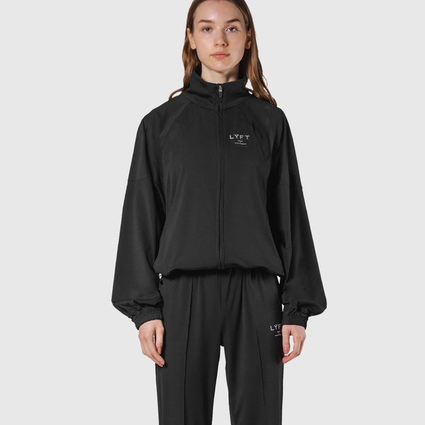 Stretch Wide Track Jacket 2 - Black – LÝFT