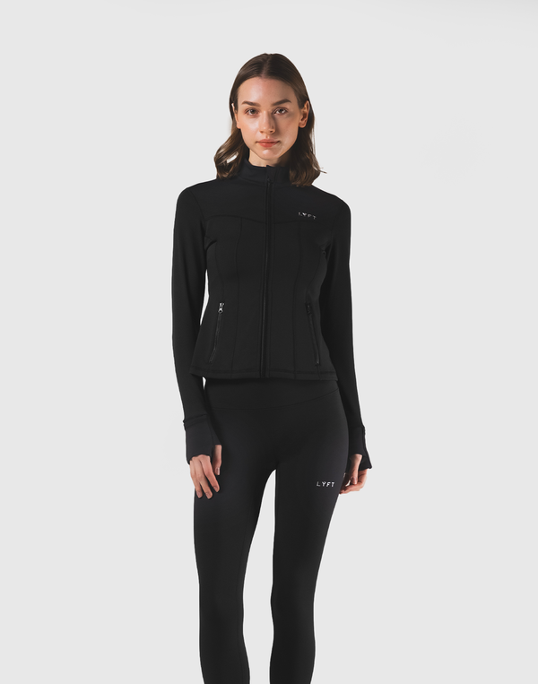 Drop Shoulder Sheer Blouson - Black – LÝFT