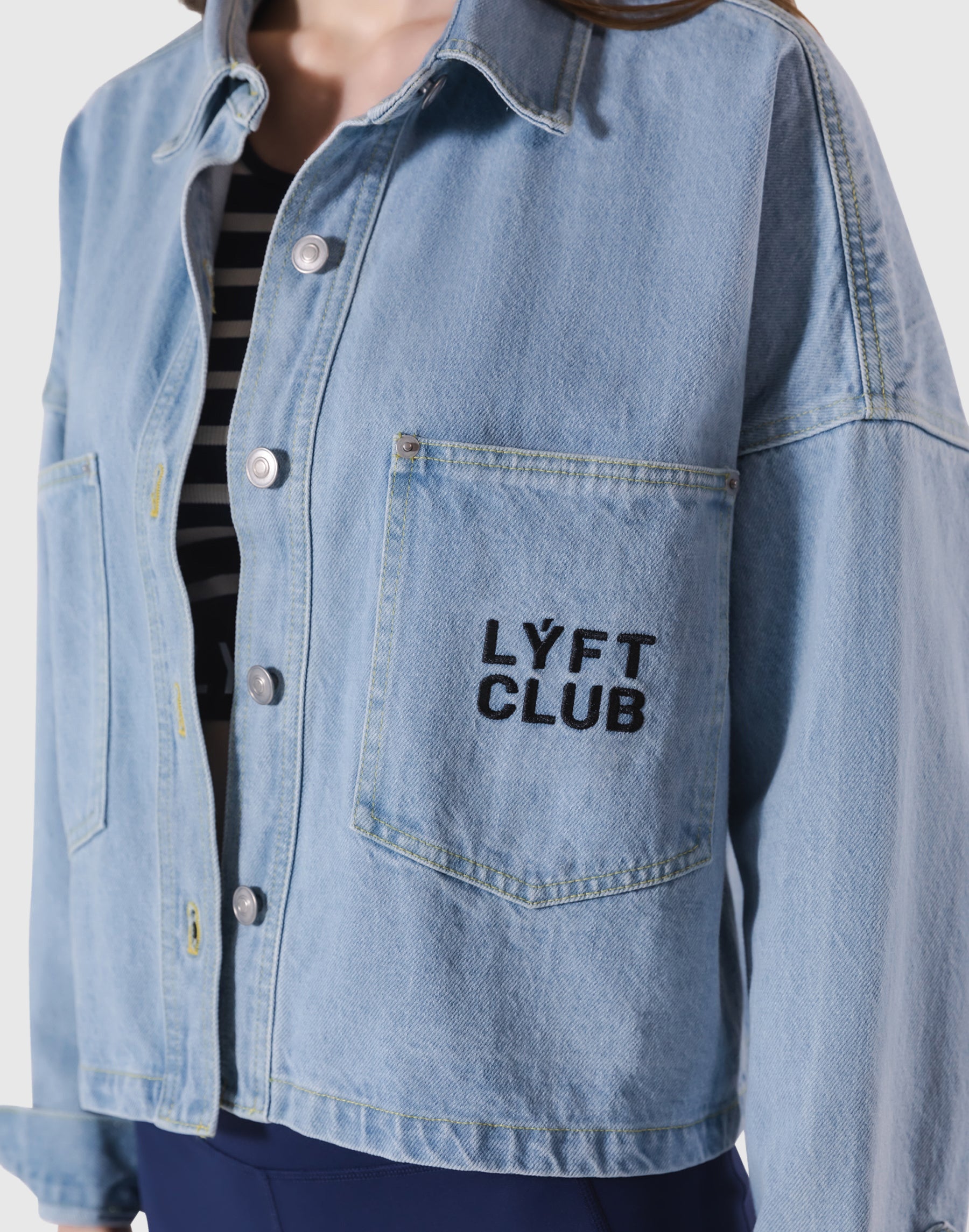 Wide Denim Jacket – LÝFT