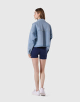 Wide Denim Jacket