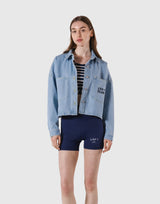 Wide Denim Jacket