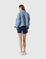 Wide Denim Jacket