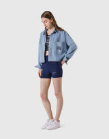 Wide Denim Jacket