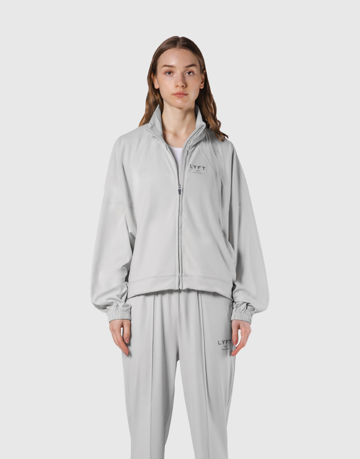 Stretch Wide Track Jacket 2 - Grey