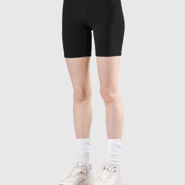 LÝS Rib Woven Shorts - Black – LÝFT