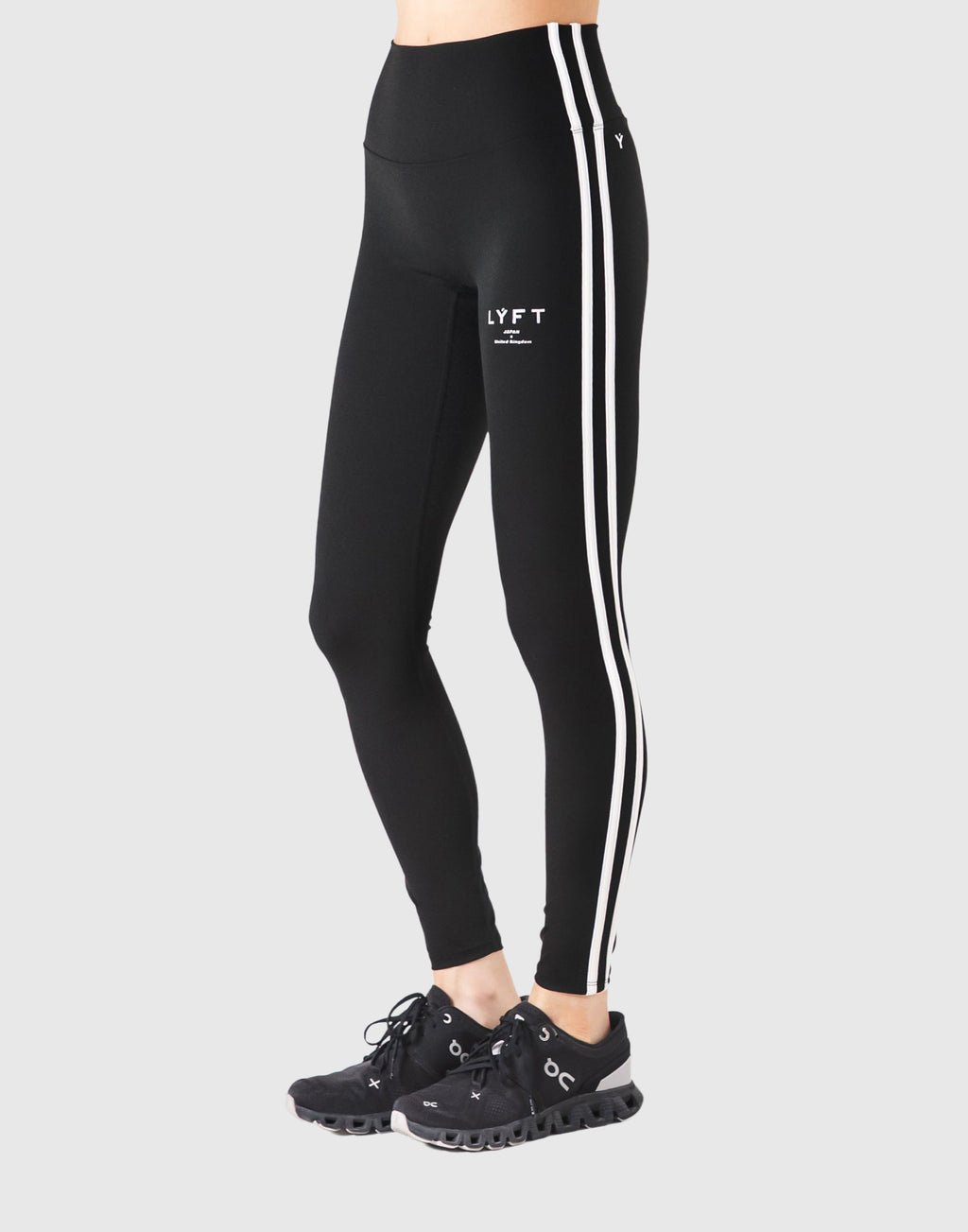 2Line High Rise Leggings V.2 - Black – LÝFT