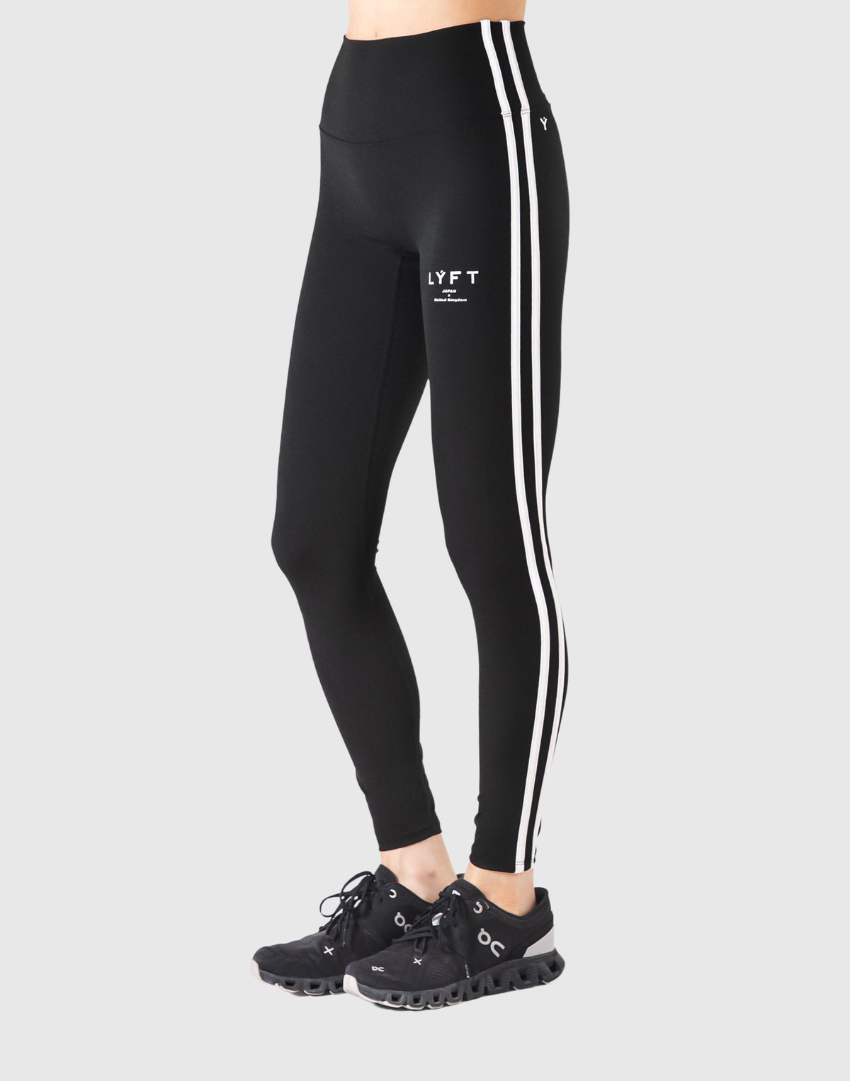 LYFT x CONVERSE LACE-UP レギンス　XS LYFT × CONVERSE Lace-Up Leggings - Black – LÝFT