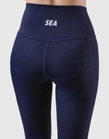 LÝFT × WIND AND SEA Comfort Leggings - Navy