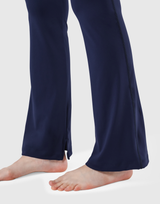 High Rise Flare Leggings - Navy