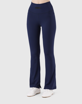 High Rise Flare Leggings - Navy
