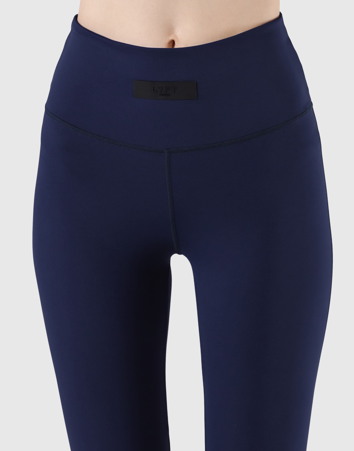 High Rise Flare Leggings - Navy