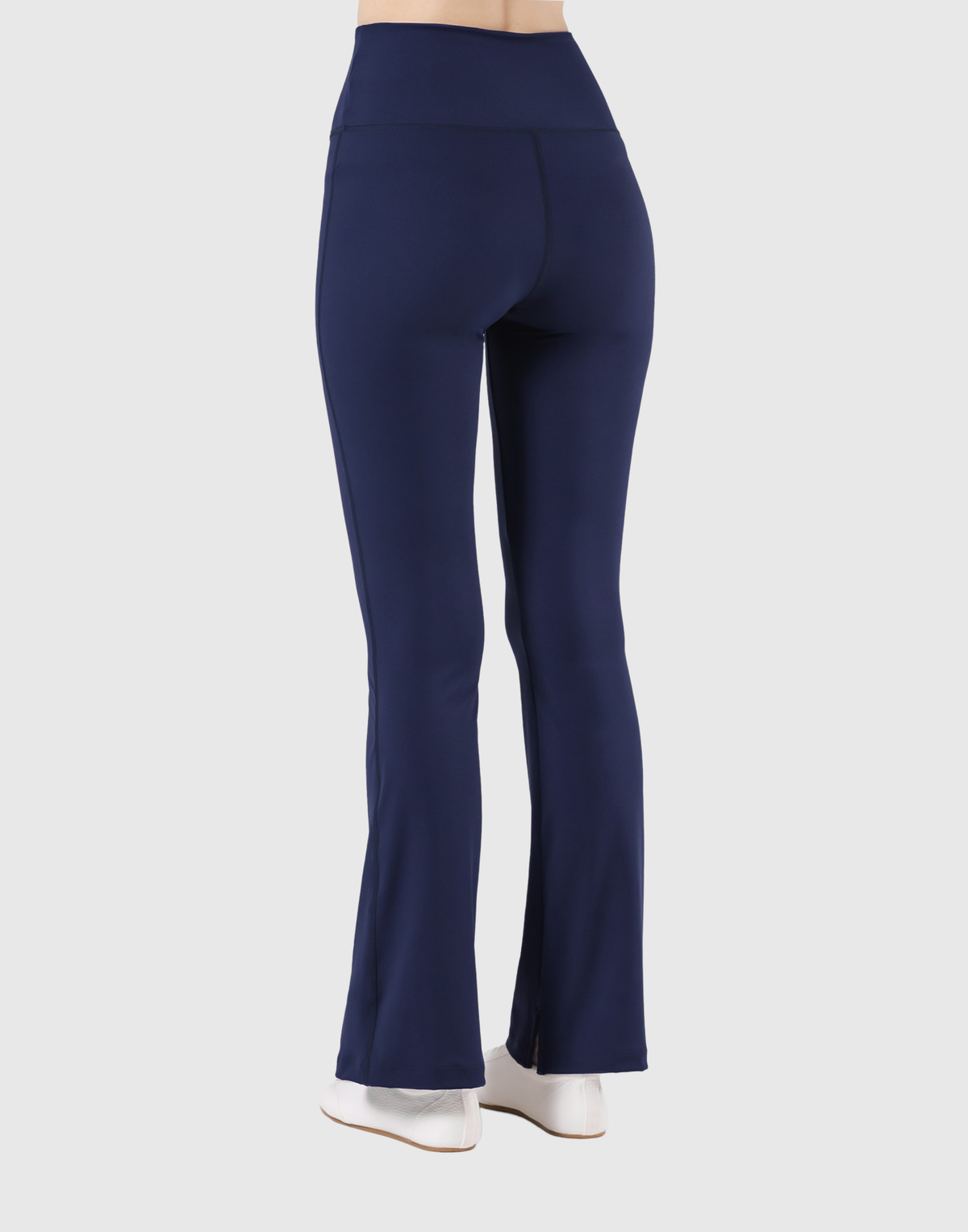 High Rise Flare Leggings - Navy