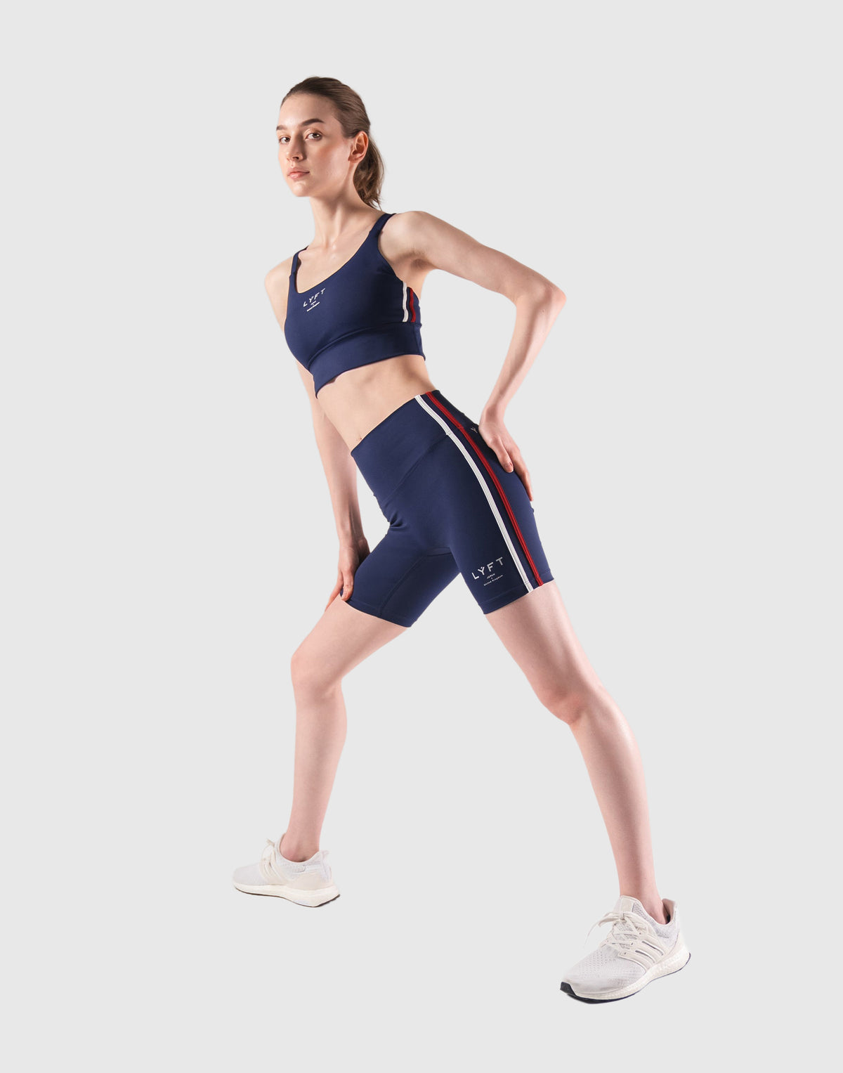 2Line Short Leggings V.2 - Navy