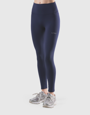 LYCRA® Brushed Inside Standard Leggings - Navy