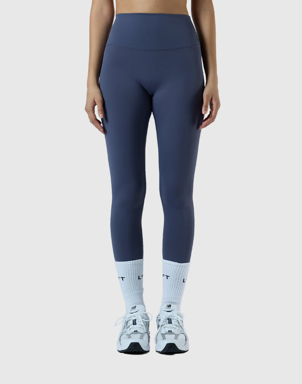 LÝFT Standard Short Leggings - Navy