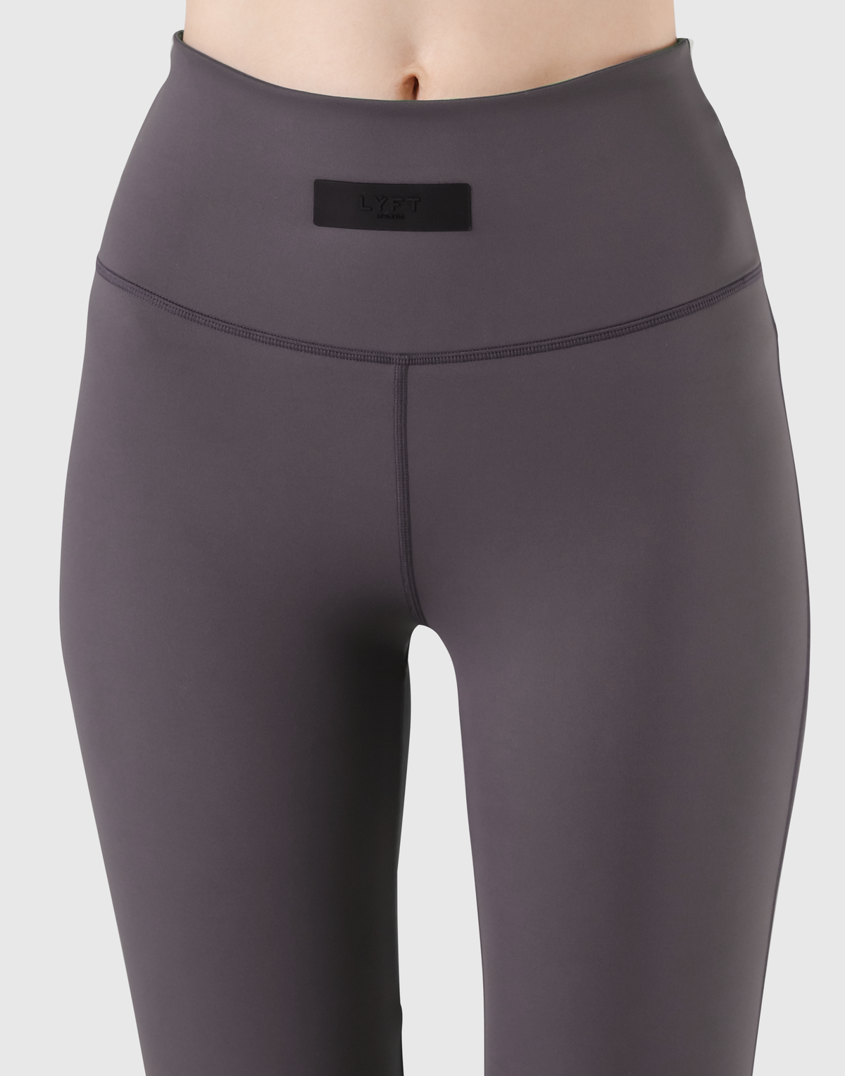 High Rise Flare Leggings - D.Grey