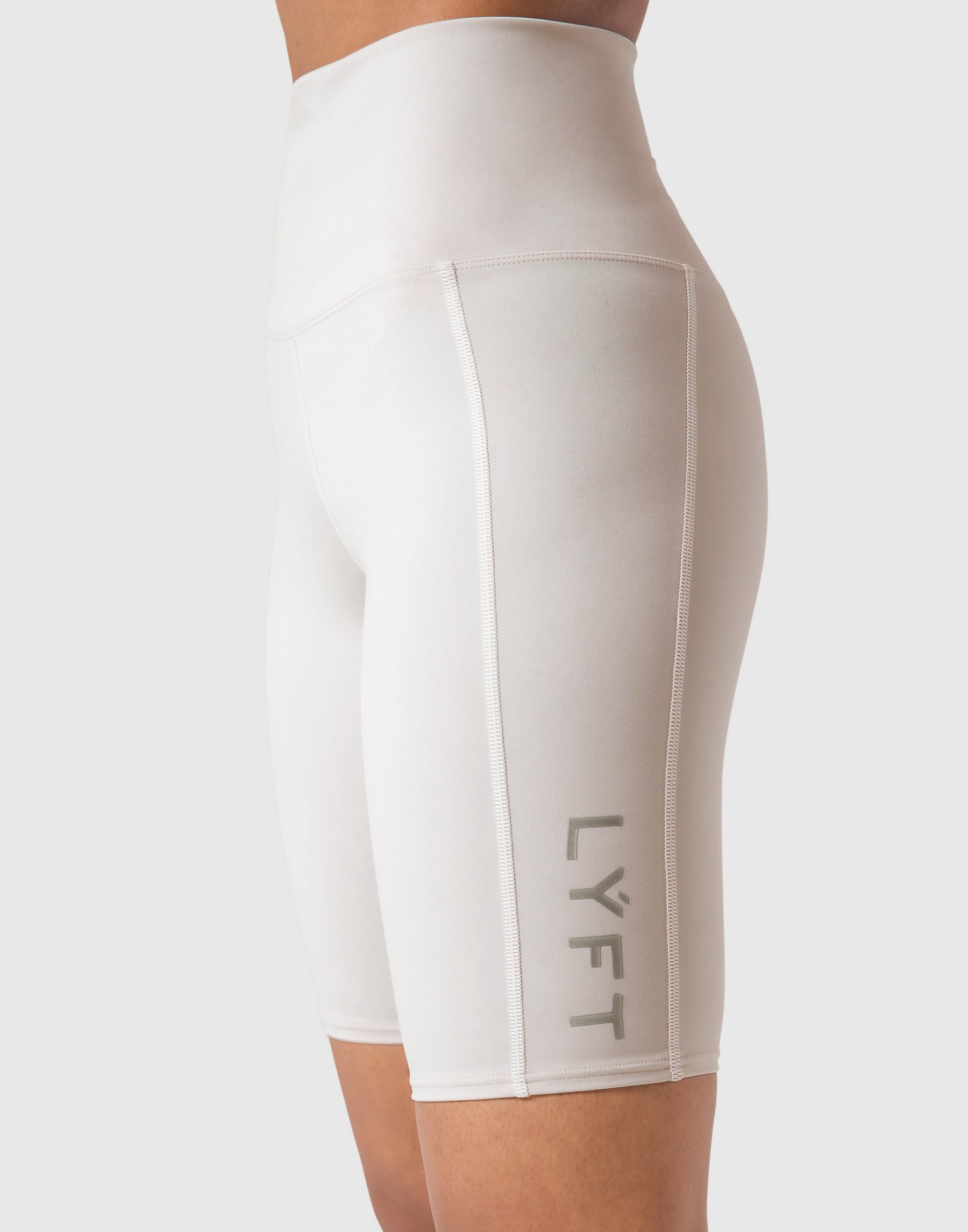 LÝFT Standard Biker Shorts - Ivory