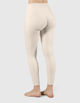 Peach Hip Line Leggings - Ivory
