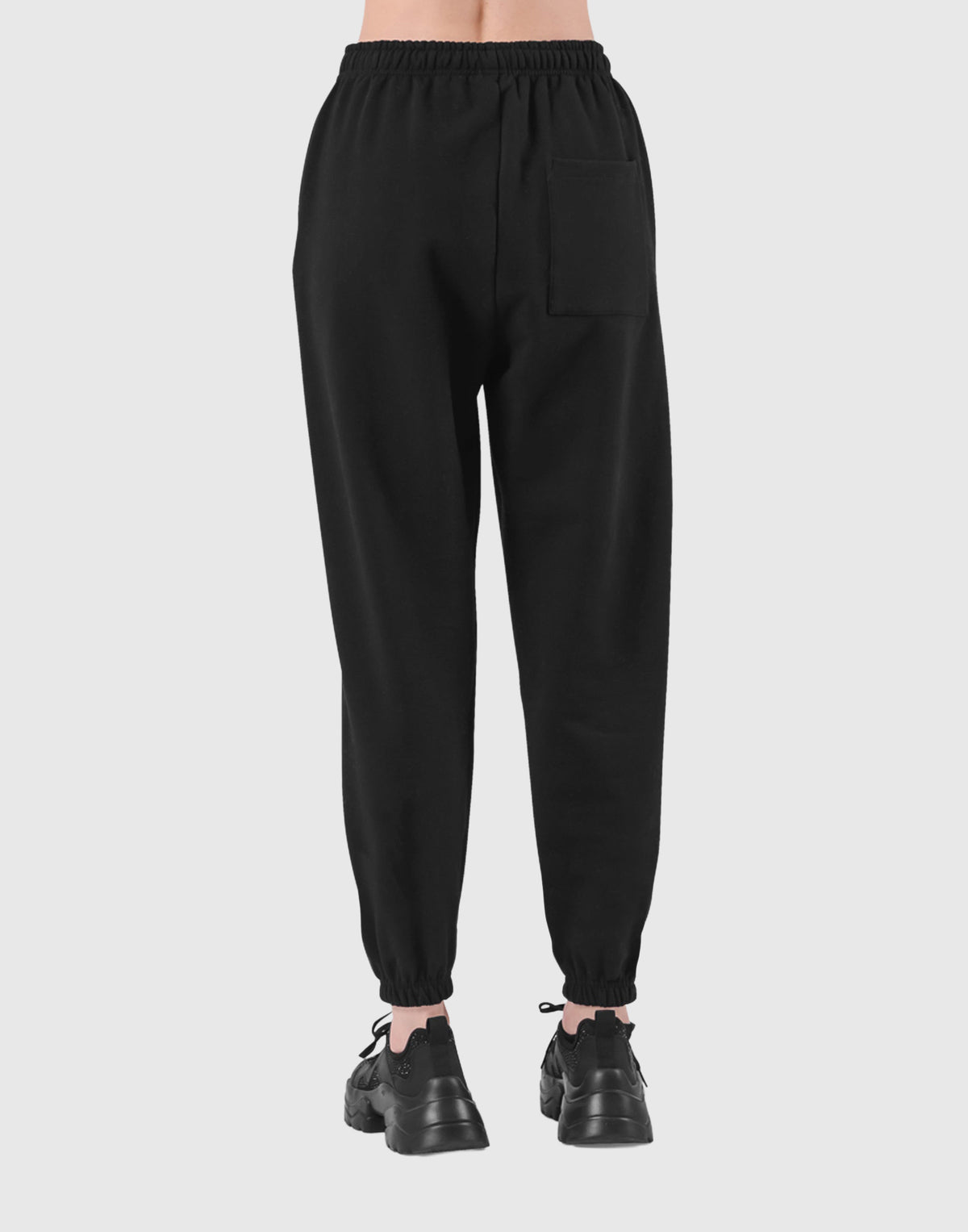 Waist Border Pattern Leggings - Black – LÝFT