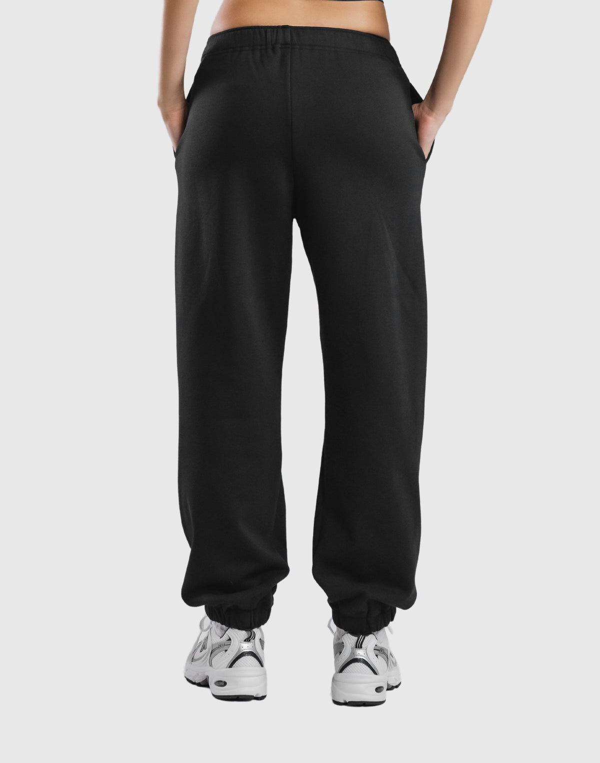Sorona® Ring Logo Sweat Long Pants - Black