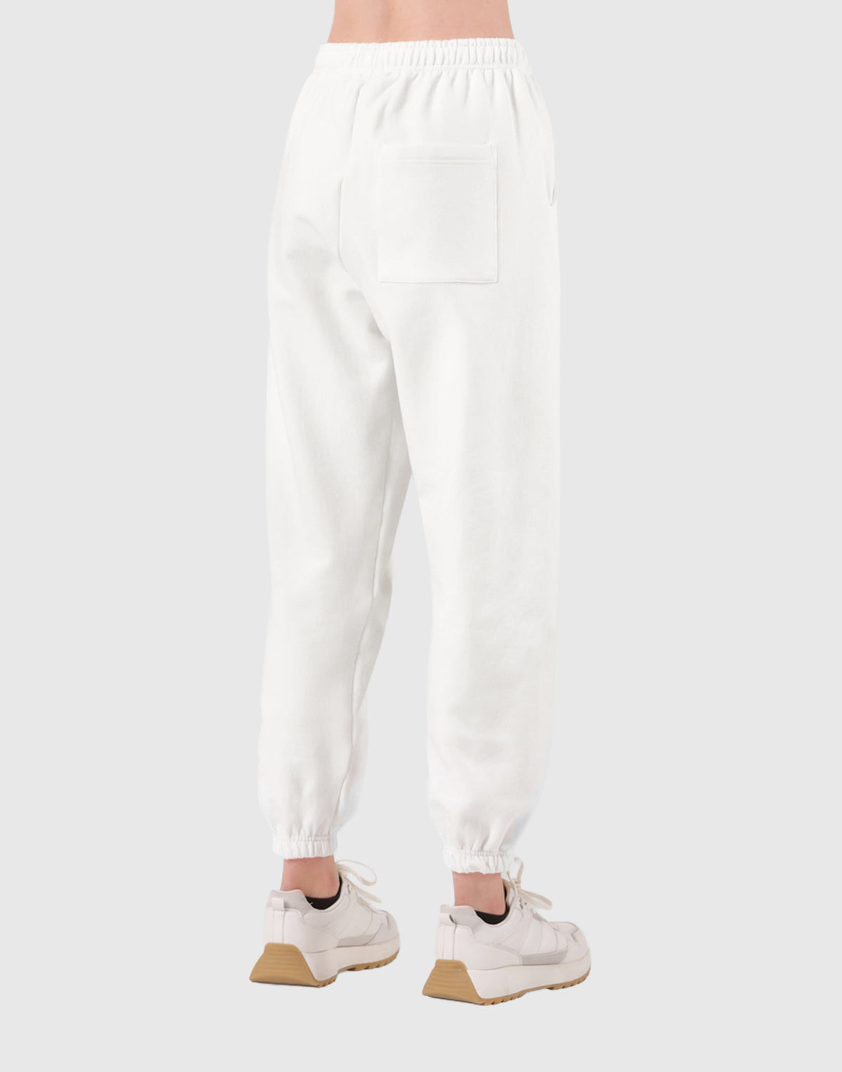 LÝFT Logo Sweat Pants - White