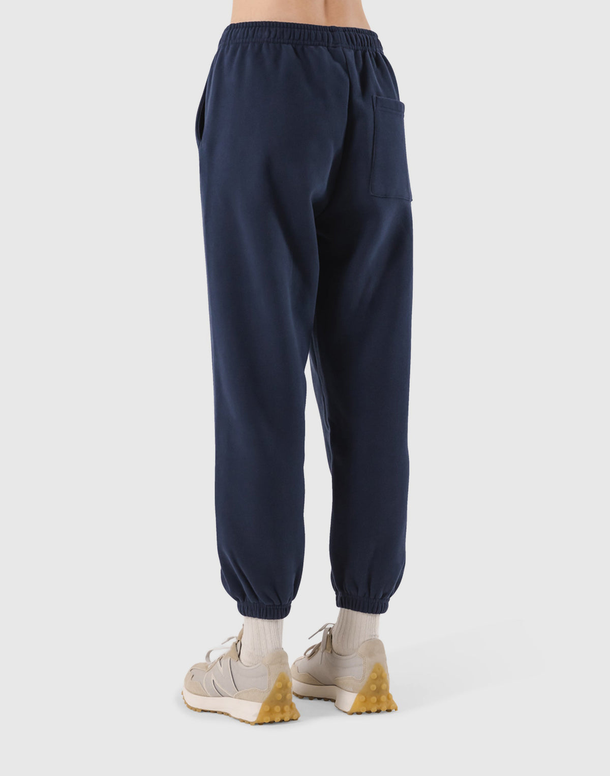 Pile Wappen Sweat Pants - Navy