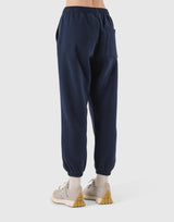 Pile Wappen Sweat Pants - Navy