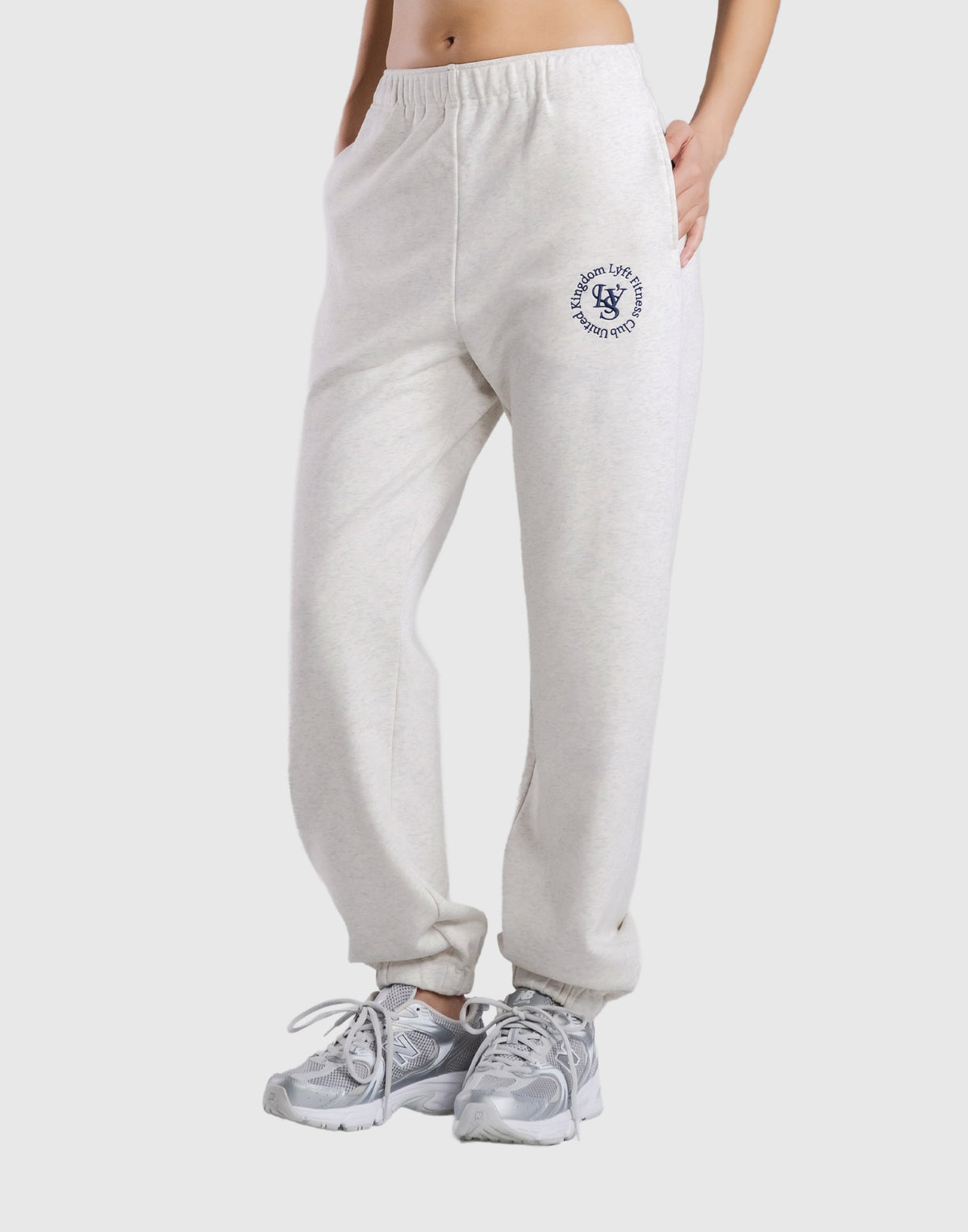 Sorona® Ring Logo Sweat Long Pants - Grey