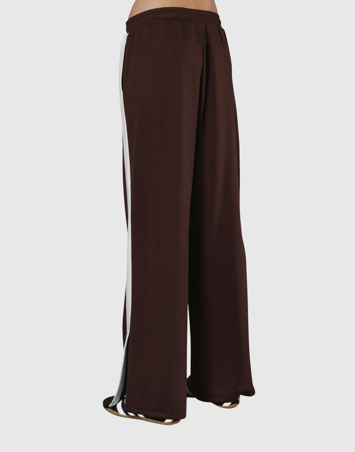 Side Line Track Pants - Brown