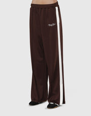 Side Line Track Pants - Brown