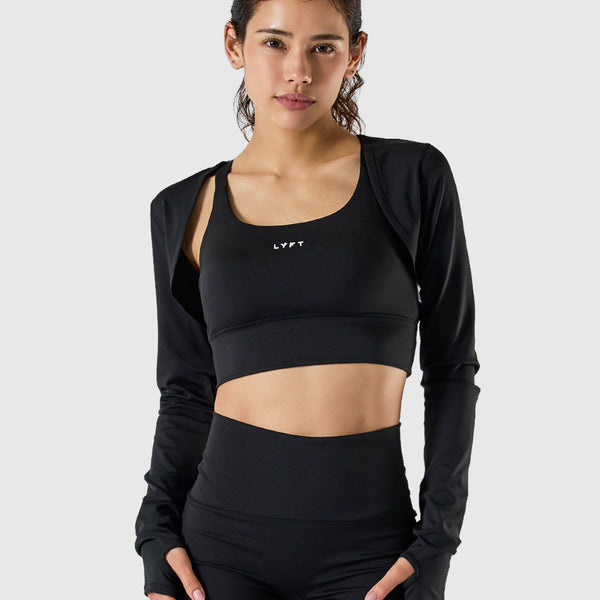 Soft Compression Shrug - Black – LÝFT