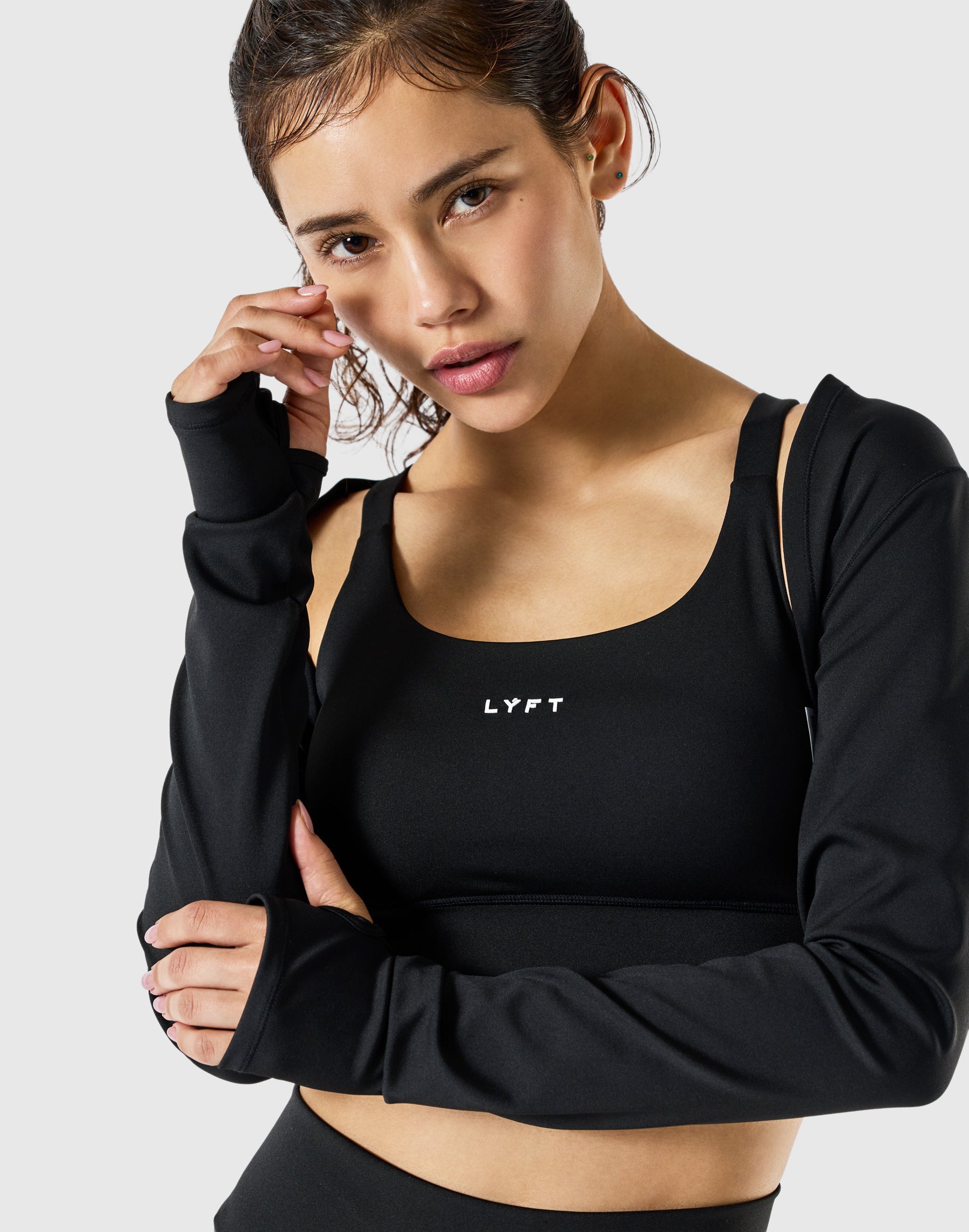 Soft Compression Shrug - Black – LÝFT