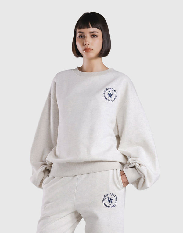 Sorona® Dolman Cropped Sweat Hoodie - Grey – LÝFT
