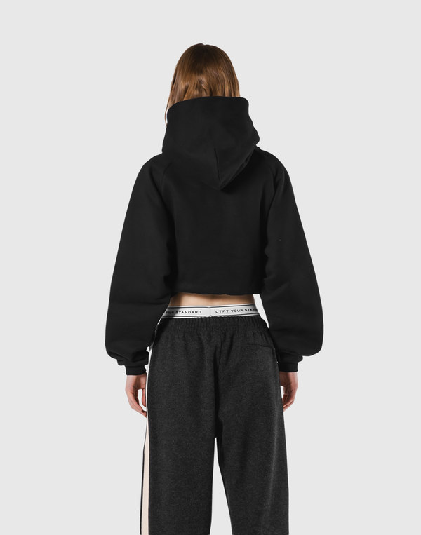 LÝFT Label Wide Sweat Pants - Ivory