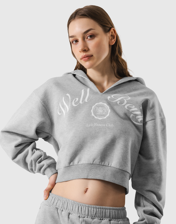 LÝFT Logo Sweat Hoodie - Pink