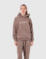 LÝFT Logo Sweat Hoodie - Beige