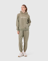 LÝFT Logo Sweat Hoodie - Olive