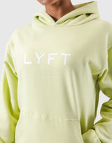 LÝFT Logo Sweat Hoodie - Lime