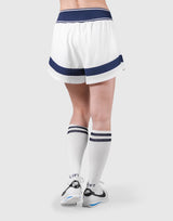 Waist Rib Flare Shorts - White