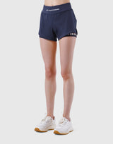Border Liner Flare Shorts - Navy