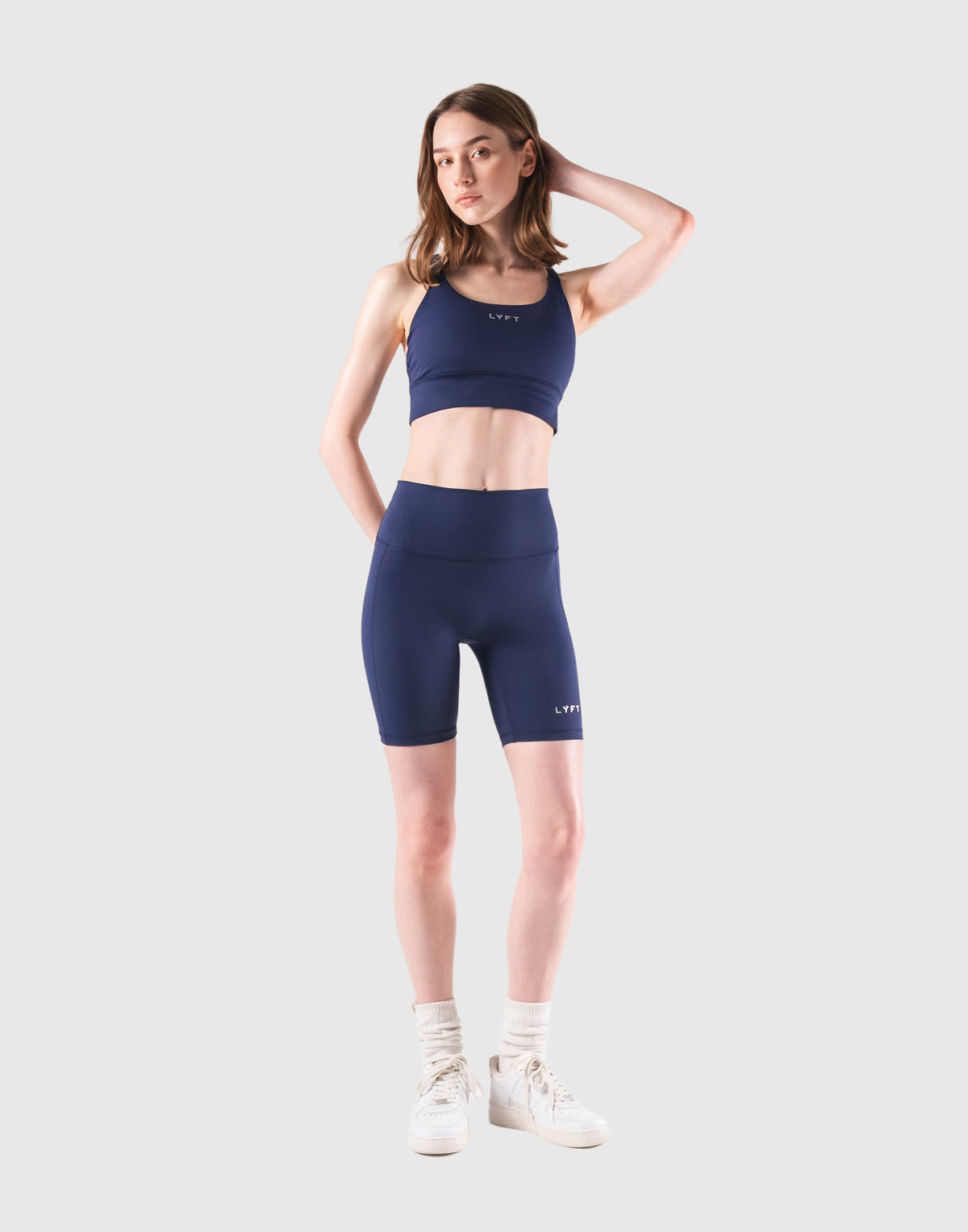LÝFT Standard Short Leggings V.2 - Navy